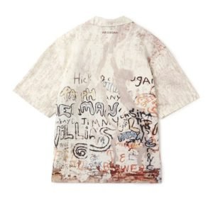 Air Jordan Camp Graphic Button-Down Shirt ‘Sail’: Bridging Sport, Street, and the Spirit of Exploration
